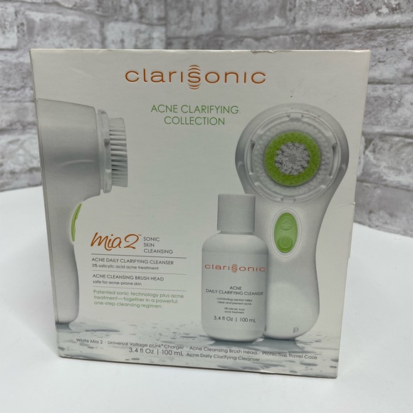 Clarisonic Mia 2 with Green and White Design - Picture 1 of 7